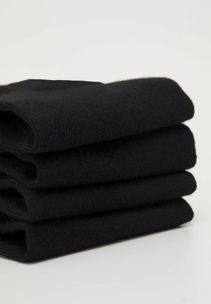 Calvin Klein Underwear WOMEN QUARTER LOGO ZOEY ECOM 4 PACK - Socks - Black - Image 2