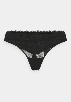 Calvin Klein Underwear SEDUCTIVE COMFORT LIGHT THONG - Thong - Black